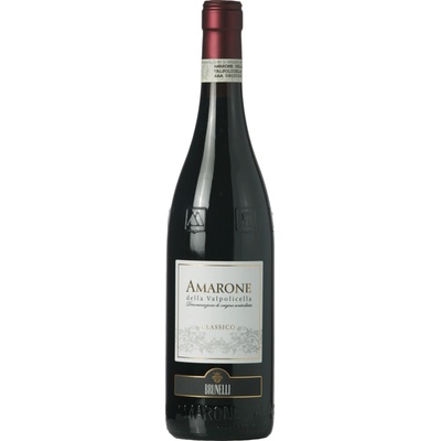 Brunelli Amarone Della Valpolicella Classico 2022 Červené 15% 0,75 l (holá láhev)