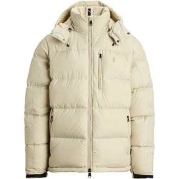 Ralph Lauren Яке Polo Ralph Lauren Men's El Cap Water Resistant Duck Down Detachable Hood Short Puffer Jacket - New Stone