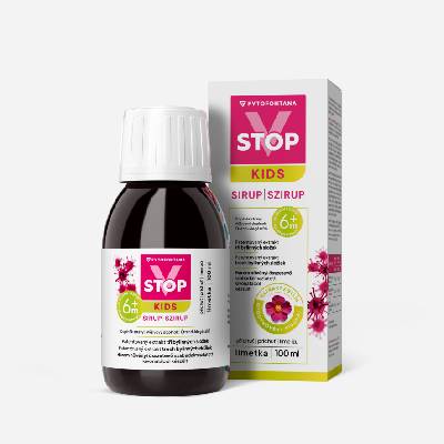 Fytofontana V-STOP sirup KIDS 6m+ limetka 100ml