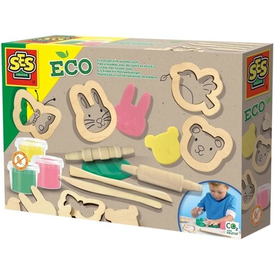 SES ECO modelína s dřevěným příslušenstvím