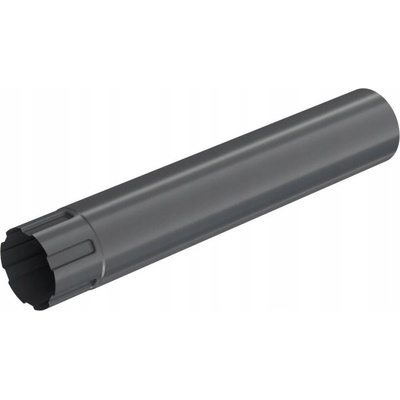 Bryza Pozinkovaná trubka Ø 100 mm 3 m RAL 7021 antracit