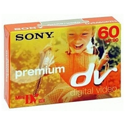 Sony Mini DV Premium 60min (DVM60PR) – Zboží Mobilmania