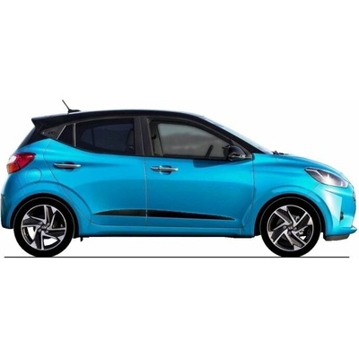 Ochranné lišty dverí Hyundai i10 2020 htb