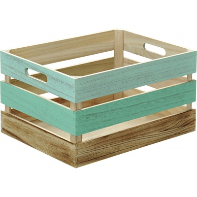Kesper Zelená bedýnka pavlovnie velká - 39 x 29 x 21 cm