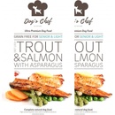 Dog´s Chef Diet Loch Trout & Salmon with Asparagus 2 x 6 kg