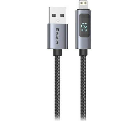 Swissten 71551070 LCD USB-A / Lightning