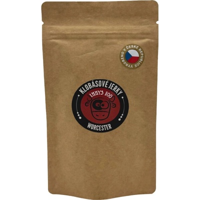 Jimmy's Food Hovädzie jerky klobásky Worcester 40g