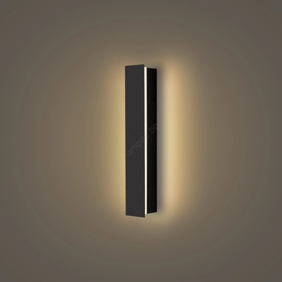 Brilagi - LED външно стенно осветително тяло LINEAR LED/8W/230V 3000K IP65 черно (BG2414)