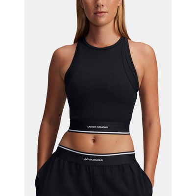 Under Armour Дамски блузон Under Armour UA Meridian Rib Branded Tank Under Armour | Cheren | ЖЕНИ | M