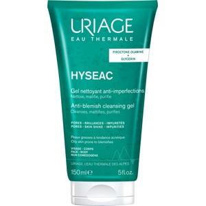 Uriage Hyseac Почистващ гел за лице и тяло, 150 ml