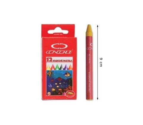 Voskové pastely CONCORDE 12ks