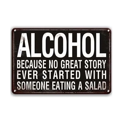 Ceduľa Alcohol