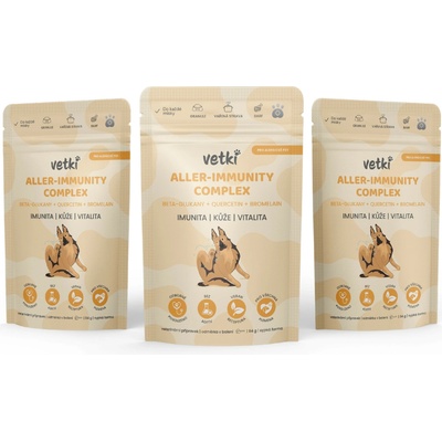 vetki Aller-Immunity Complex, komplex pro 3 měsíční kúru (3x84 g)