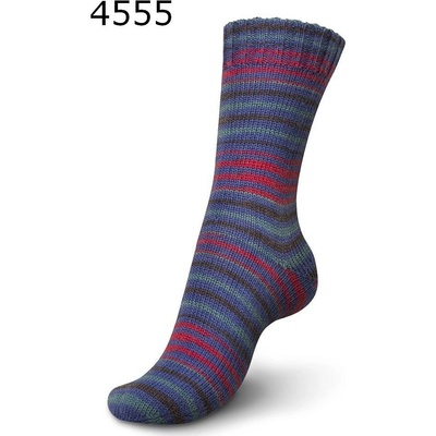 Regia 4-Ply Buzzy Stripes Color 4555