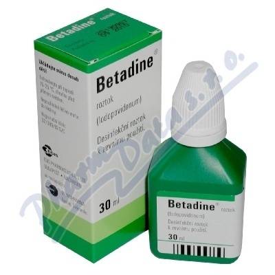 BETADINE DRM 100MG/ML DRM SOL 30ML