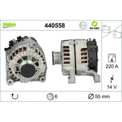 VALEO Alternátor VALEO 440558