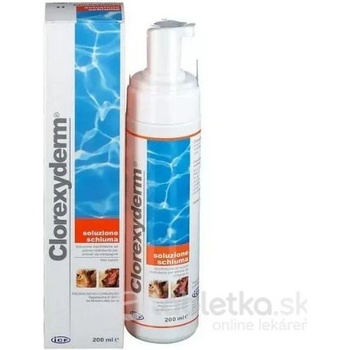 Clorexyderm s napeňovacím uzáverom 200 ml