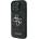 GUESS Удароустойчив кейс Guess за Apple iPhone 16 Pro Max hardcase 4G Big Logo черен (GUHCP16X4GMGGR)