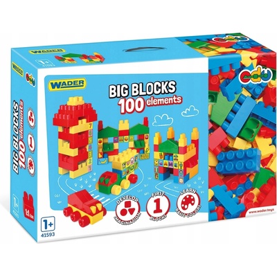 Wader 41593 Veľké bloky 100 ks