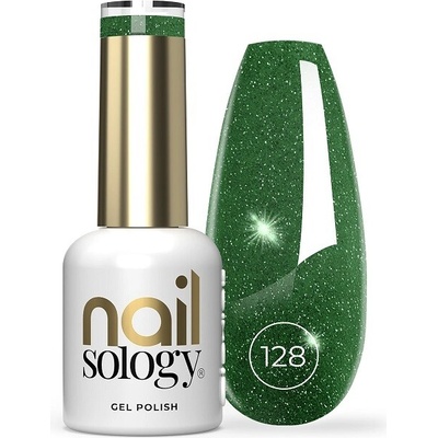 Clavier Nailsology Hybridný gél s efektom Flash 128 Green Twilight 8 ml