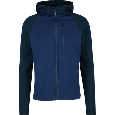 Stoic Мъжко вълнено яке Stoic MerinoFleece335 KuolpaSt. II Zip Hoody Merino hoodie - Dark Navy / Navy Blue - размер XL (005-6572-0314)