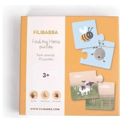 Fillibabba Find My Home puzzle