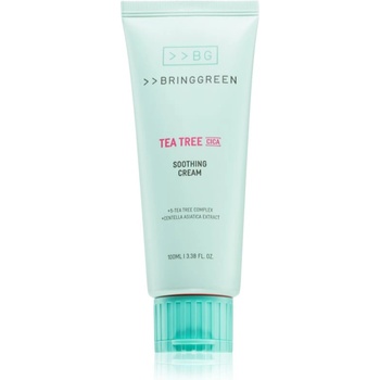 BRINGGREEN Tea Tree Cica Soothing Cream Plus интензивно подхранващ крем с успокояващ ефект 100ml