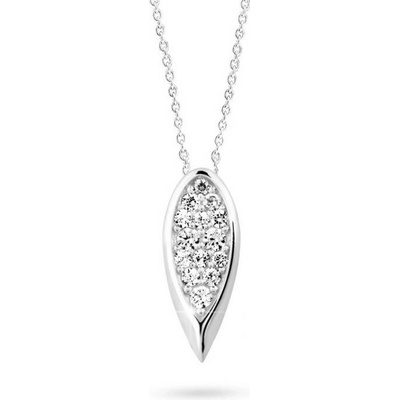 Cutie Jewellery Trblietavý prívesok z bieleho zlata Z3065 40 10 X 2