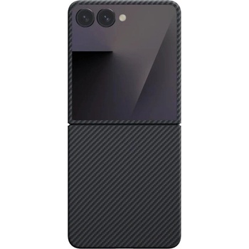 PITAKA MagSafe Калъф за Samsung Galaxy Z Flip 7 - PITAKA Ultra Slim Black-Gray Case (FBFLIP7)