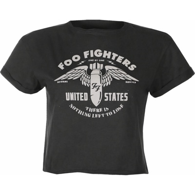 AMPLIFIED дамска тениска (crop top) FOO FIGHTERS - ONE BY ONE - CC - AMPLIFIED - ZAV430E58_CC