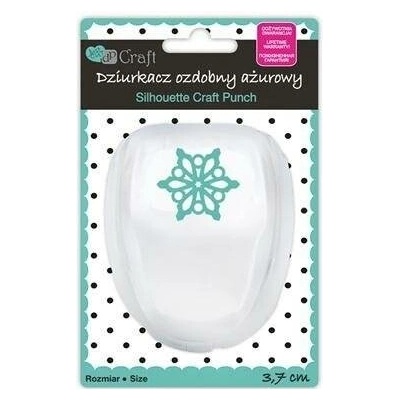 dpCraft Dekorační děrovačka ažurová 3,7 cm – sněhová vločka (JCDZ-515-004)