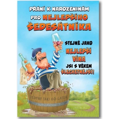 Přání k narozeninám CMF25, humorné