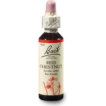 Bachovy originální květové esence Kaštan červený Red Chestnut 20 ml