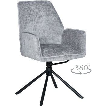 Carmen Трапезен стол prato - светлосив