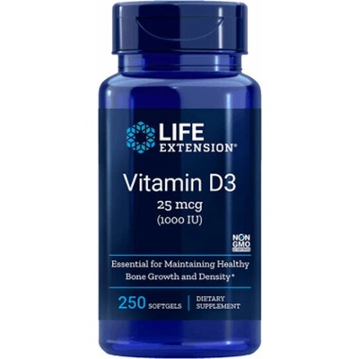 Life Extension Vitamin D3 25mcg 1000 IU 250 tobolek