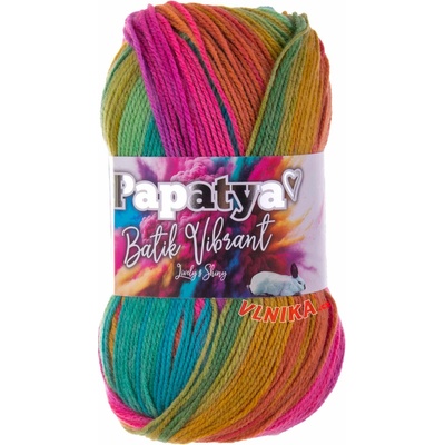 Kamgarn Příze Papatya Batik Vibrant Varianta: 09