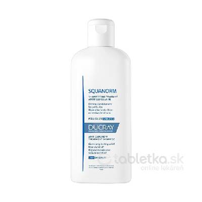Ducray Kelual Squanorm Seborregulačný ošetrujúci šampón proti mastným lupinám 400 ml