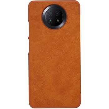 Nillkin Калъф за телефон Nillkin Qin Original Leather за Xiaomi Redmi Note 9T 5G, кафяв 1 (KXG0017224)