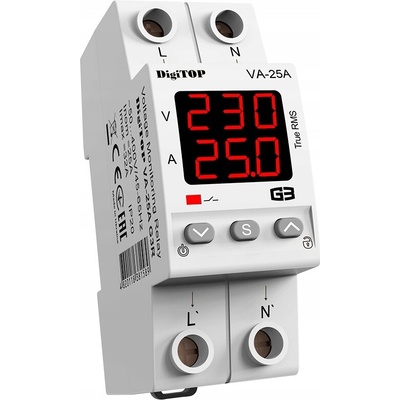 Relé DigiTop 230 V IP20 25 A