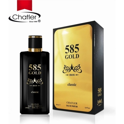 Chatler 585 Gold classic parfumovaná voda pánska 100 ml