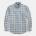 Ralph Lauren Custom Fit Plaid Oxford Shirt - Blue Cream
