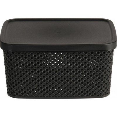Storage Solutions Úložný koš Black 2 23 x 12 x 17 cm