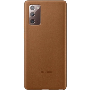Samsung Оригинален Кожен Калъф за Samsung Note 20, Leather Cover Case EF-VN980LAEGWW, Кафяв (EF-VN980LAEGWW)