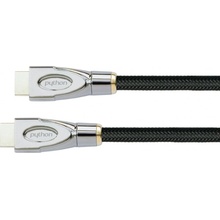 Python HDMI« 2.1 8K UHD-2 Nylongeflecht Black 2m