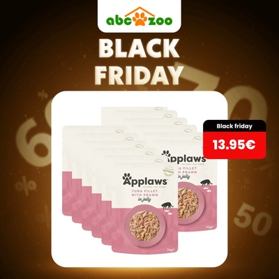 Applaws s tuniakom a krevetami v želé 12 x 70 g