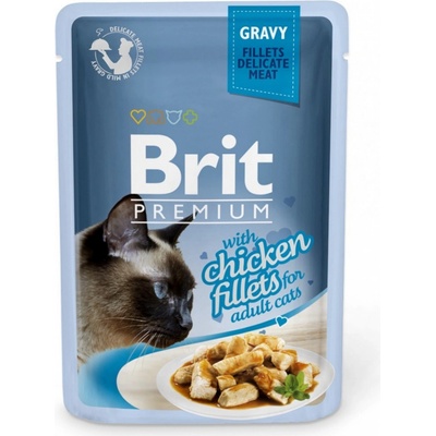 Brit Premium Cat Delicate Fillets in Gravy Chicken 85 g – Zbozi.Blesk.cz