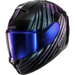 Shark SHARK, Integral Motorcycle Helmet RIDILL 2 ASSYA Black/Blue/Purple KXK, XXL - HE1120EKXK Мотоциклетна каска, шлем