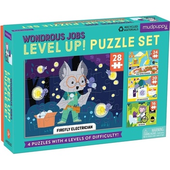 Mudpuppy Level Up! Podivuhodná zaměstnání 4v1