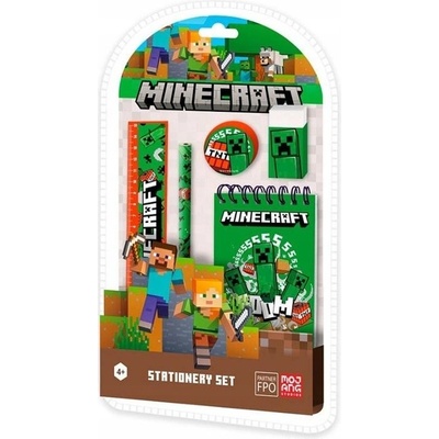 KIDS LICENSING Školní potřeby Minecraft 5 ks – Zboží Mobilmania