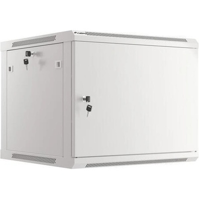 Lanberg Комуникационен шкаф, Lanberg rack cabinet 19" wall-mount 9U/600x600 for self-assembly with metal door grey (flat pack) (WF01-6609-00S)